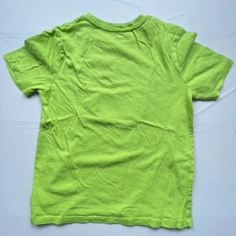 Gap Kids Boys Neon Green short sleeve shirt Medium (8-9)